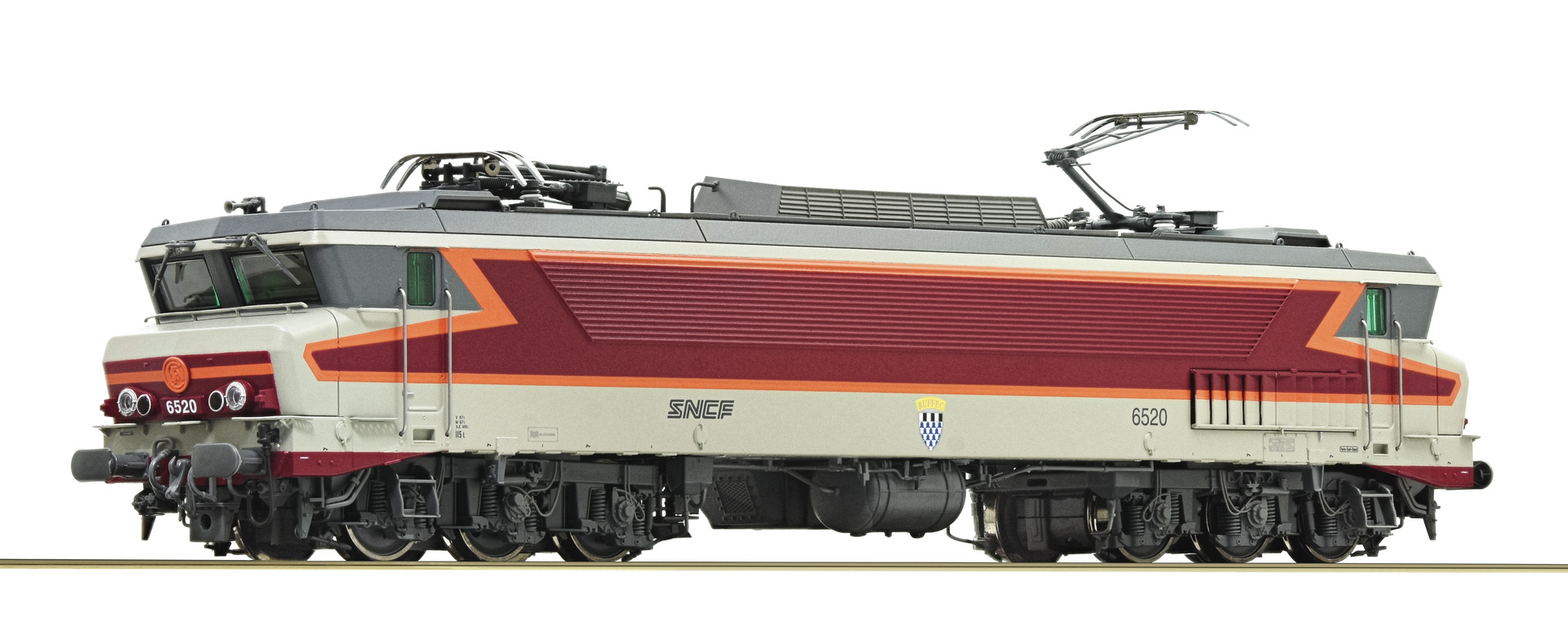 Roco 70617 Electric Locomotive CC 6520 SNCF DCC Sound The Scuderia 46