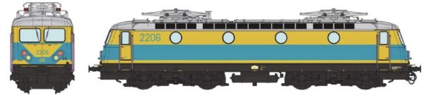 B-Models  VB3304.02  Electric locomotive class 22, SNCB  (AC Digital)