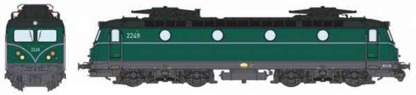B-Models  VB3306.04  Electric locomotive class 22, SNCB  (AC Digital w/Sound)