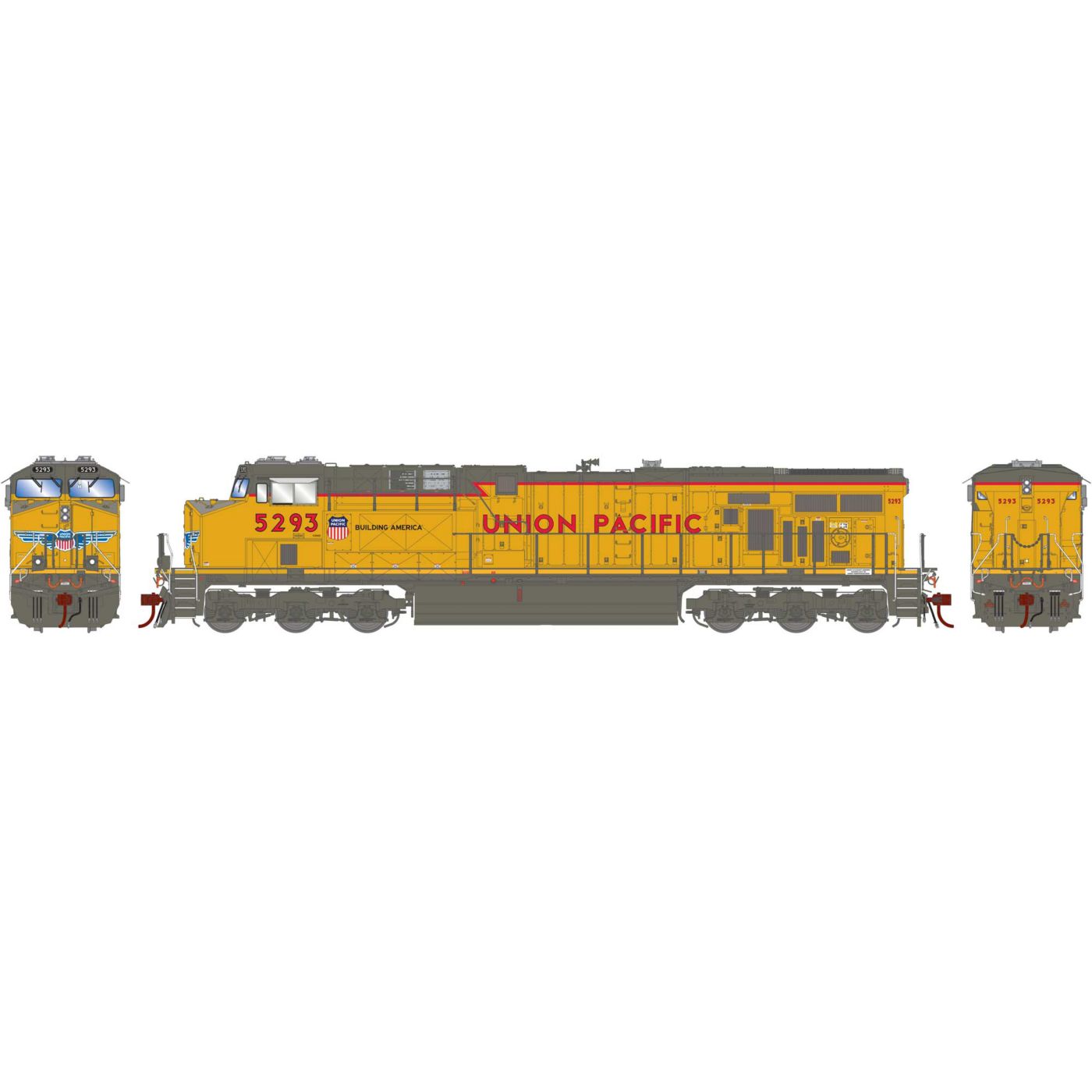 Athearn Genesis 83183 Diesel Locomotive ES44AC, UP (DCC/Sound) - The ...