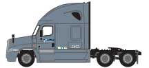 Trainworx 62576-02   Freightliner Cascadia Raised Roof Tractor, Swift