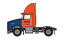 Trainworx 48084-02  Kenworth T800 LNG 3-Axle Tractor Only, Roadway