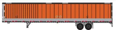 Trainworx 65364-05   53' Van Trailer, Schneider