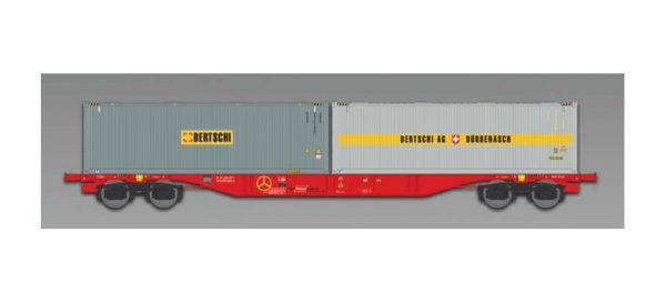 ACME 40414  Container Wagon Type Sgnss-y 60’, RCA