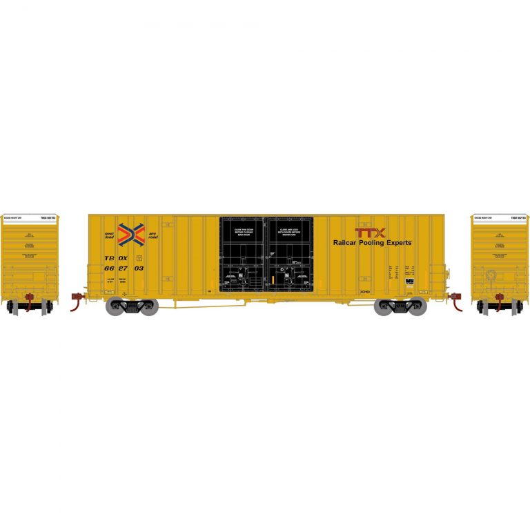 Athearn 75294 60' Gunderson Boxcar, TTX - Forward Thinking - The ...