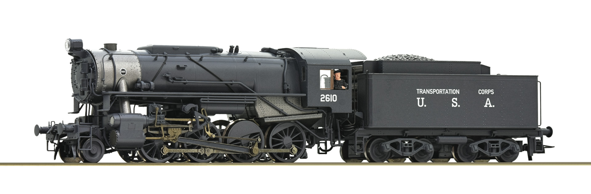 72154 US Army Transportation Corps S160 2-8-0 #2610, The Western Depot