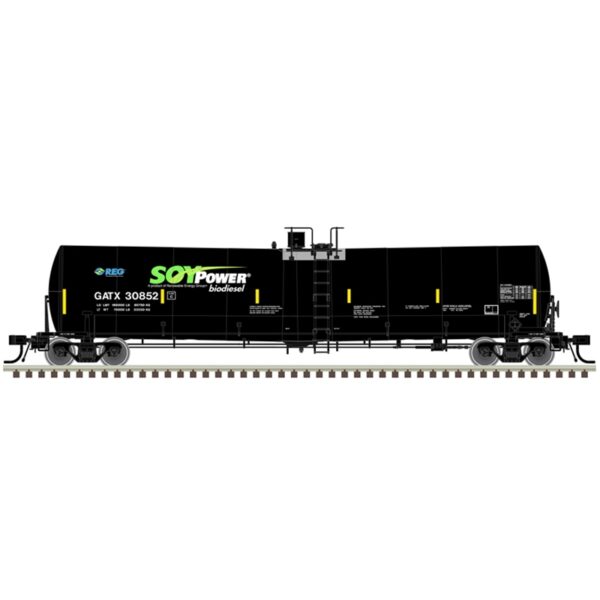 Atlas 50006181  Trinity 25,500 Gallon Tank Car, GATX #30829