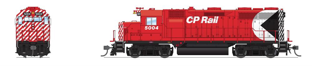 Broadway Limited Imports 7538 EMD GP35, CP Multimark w/ 5