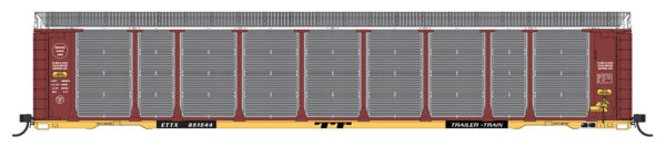 InterMountain Railway 482103-01  Tri-Level Auto Rack, Missouri Pacific - Buzzsaw #851461