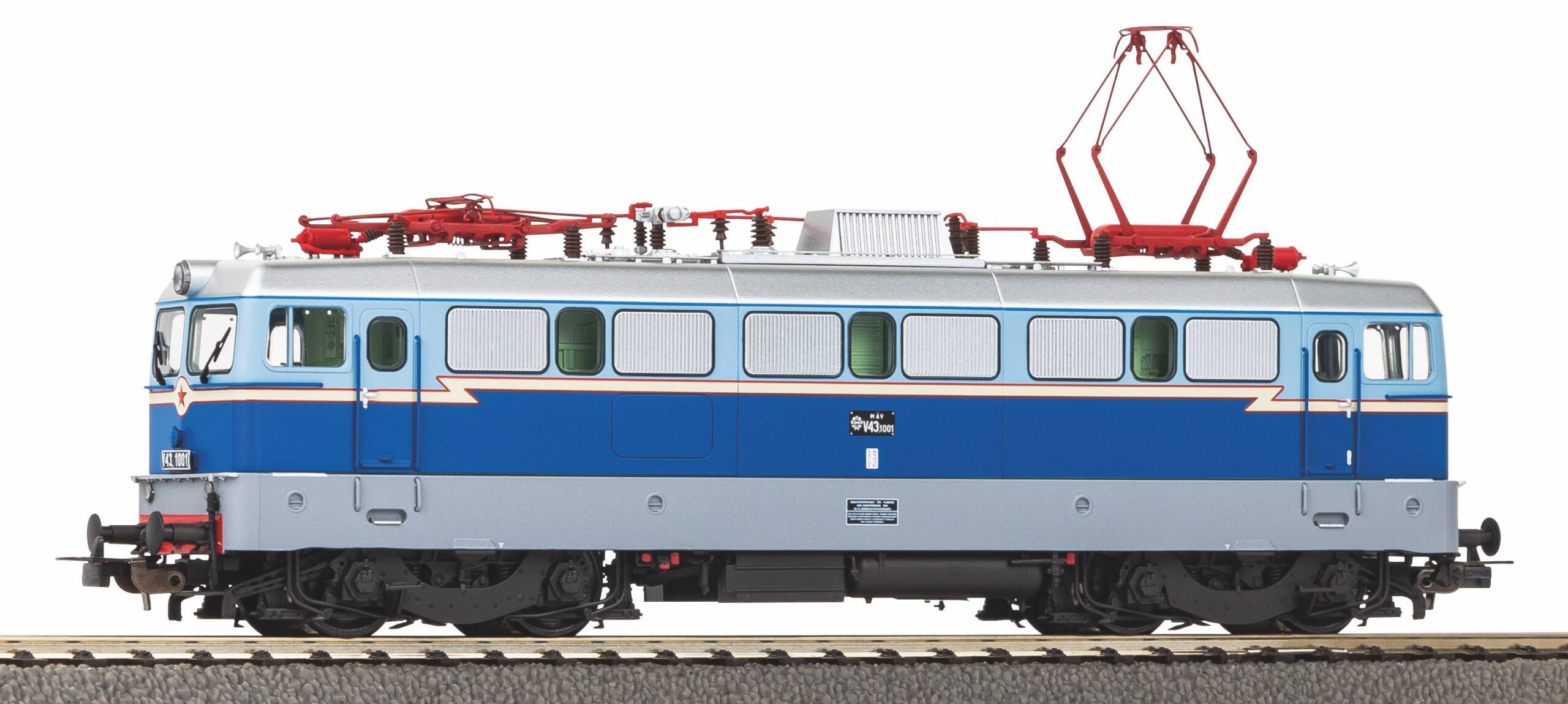 Piko 51437  Electric locomotive Anniversary BR V 43, MAV