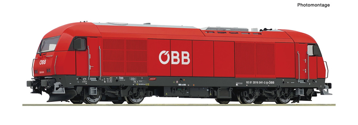 Roco 7310013  Diesel locomotive 2016 041-3, ÖBB (DCC/Sound)