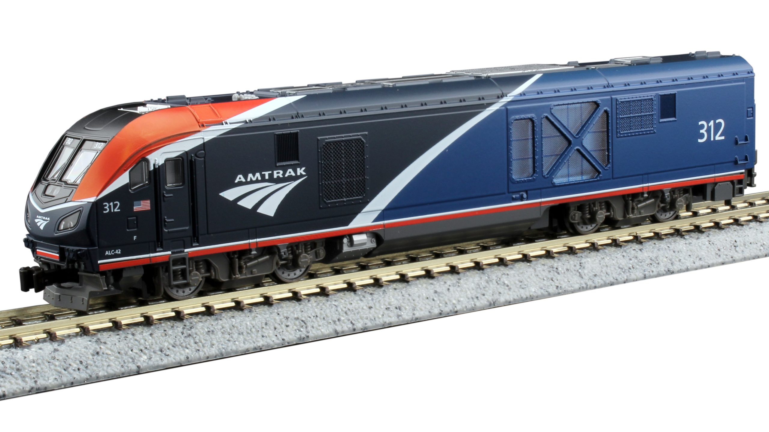 Kato 176-6056  N ALC-42 Charger Amtrak Phase VII #315