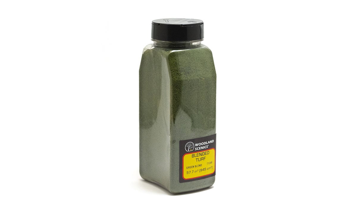 Woodland Scenics T1349 Blended Turf Green Blend Shaker