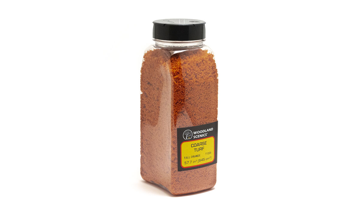 Woodland Scenics T1354  Coarse Turf Fall Orange Shaker