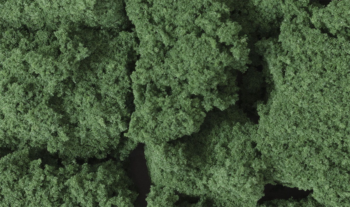 Woodland Scenics FC59  Foliage Clusters™ Dark Green 50.8 in³ (832 cm³)