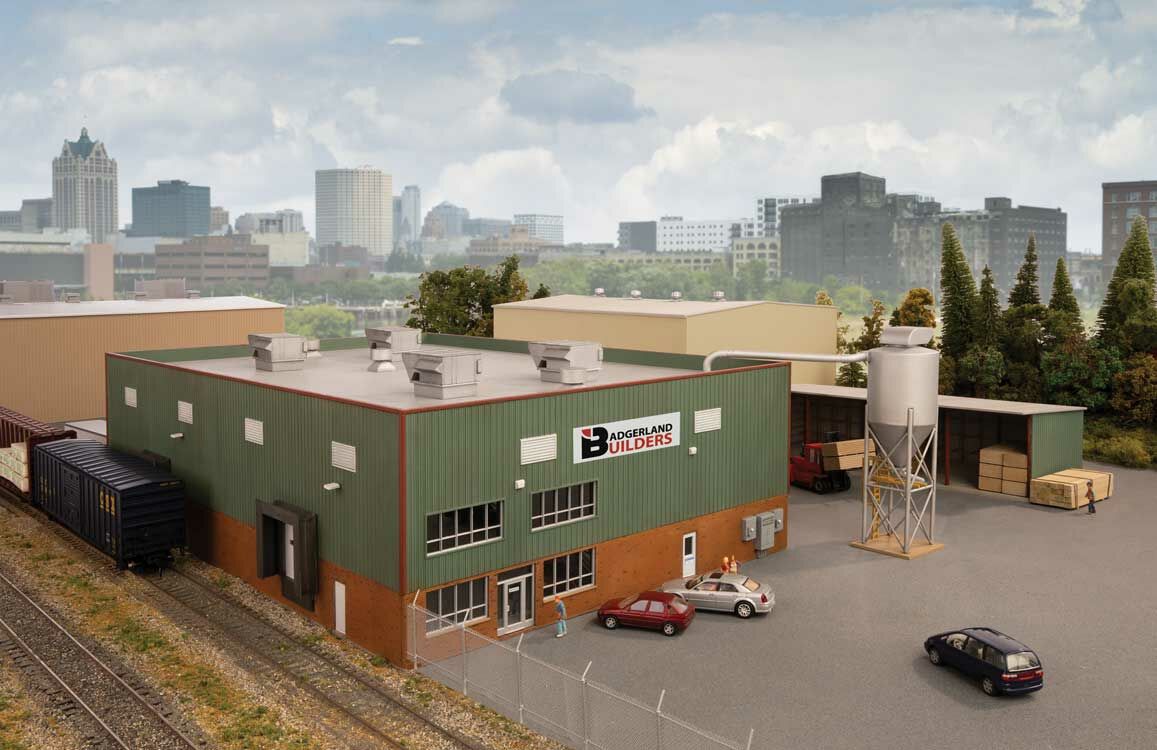 Walthers Cornerstone 4108   HO Modern Furniture Factory